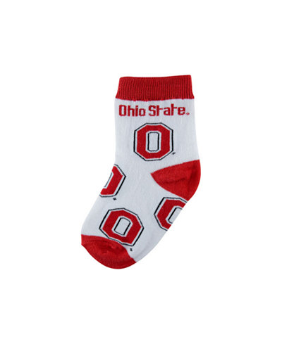 For Bare Feet Babies' Ohio State Buckeyes Socks