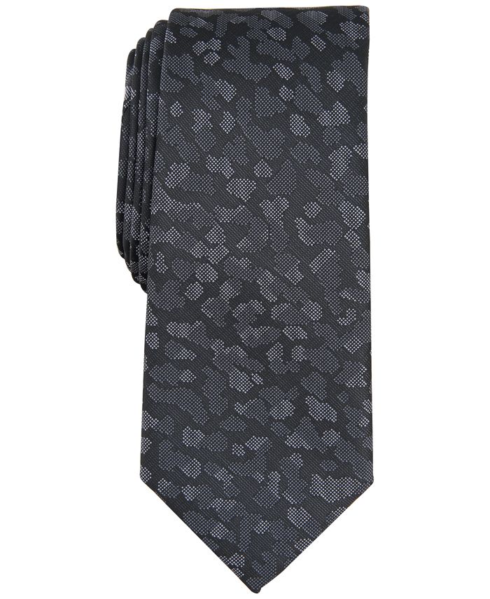 Alfani Men's Arleve Abstract Print Tie, Created for Macy's - Macy's
