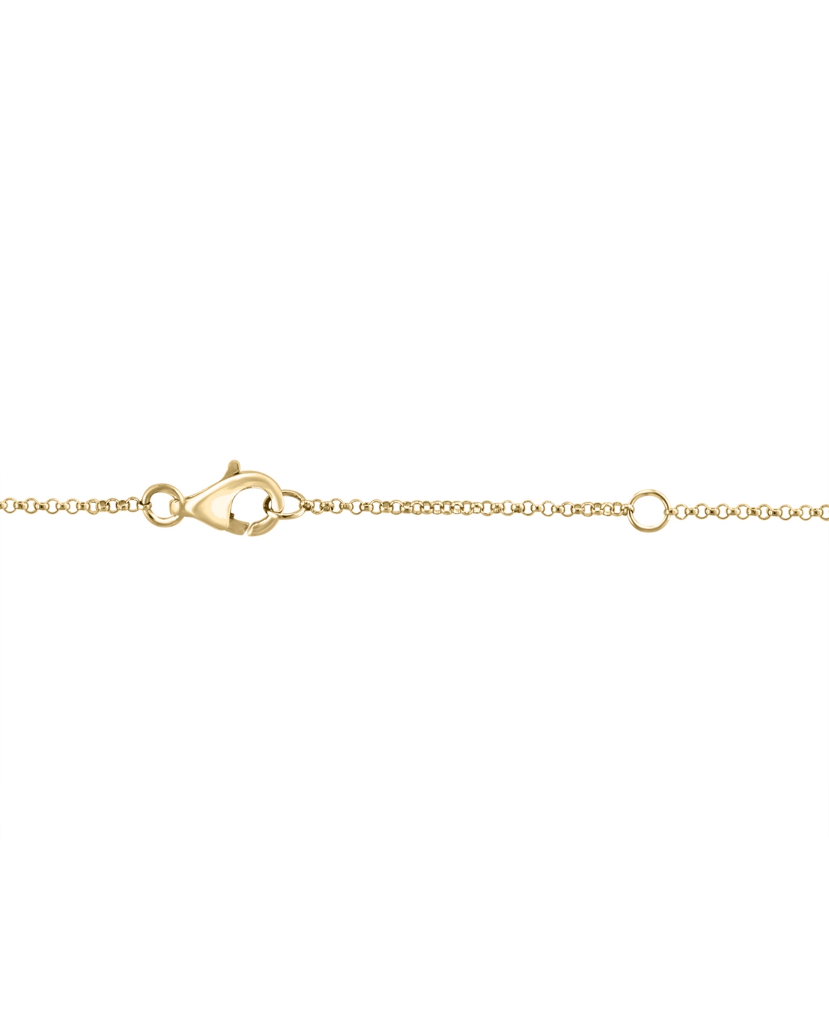 Effy(1-1/2 ct. t.w.), White Sapphire (1/20 ct.t.w.) & Diamond (1/3 ct. t.w.) Bar 18