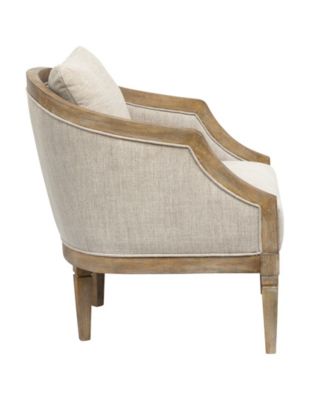Martha Stewart Hitney 27" Fabric Upholstered Accent Chair
