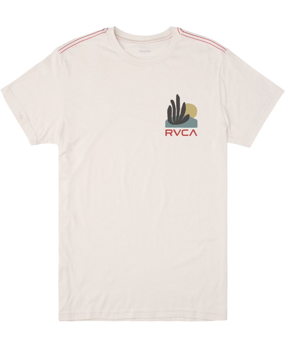 Rvca Men's Paper Cuts Short Sleeve T-shirt