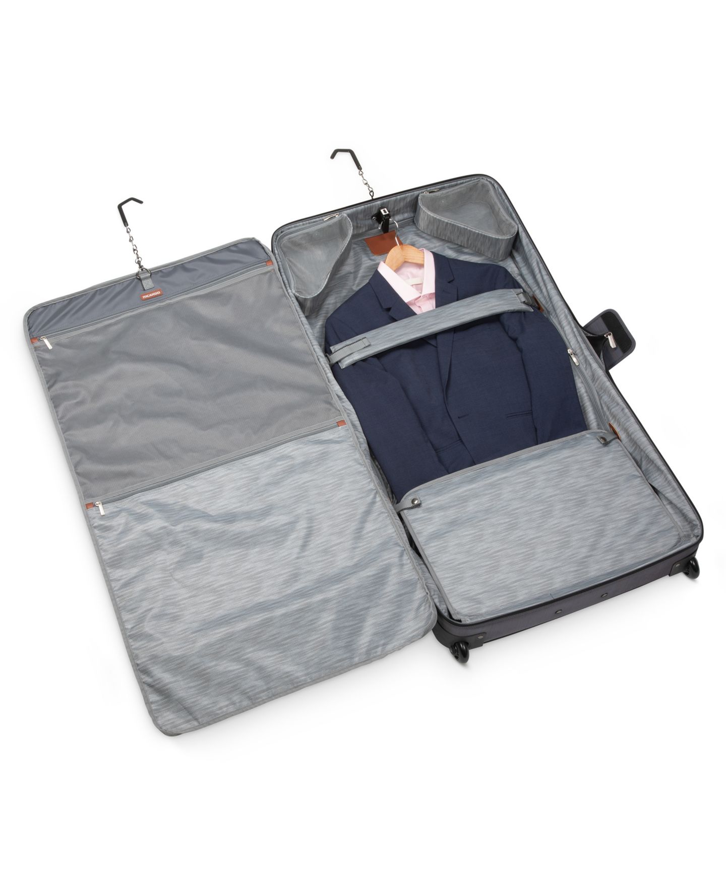 Сумка Ricardo Montecito 2.0 Softside Rolling Garment, цвет: Серый — фото 6