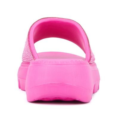 Women's Glitter Gaze Slide Sandal