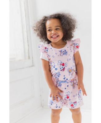 Skye Chase Marshall Girls Sleeveless Romper Toddler