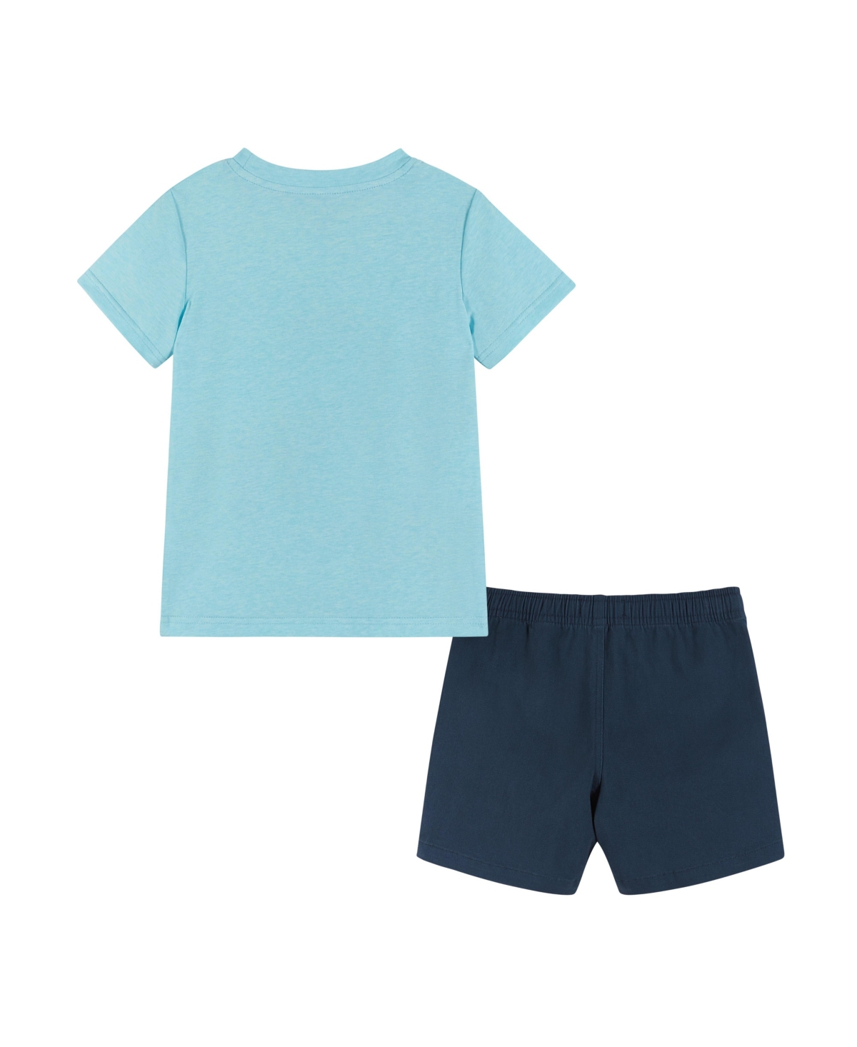 Andy & Evan Toddler Boys Toddler/Child Dino Graphic Tee & Ripstop Shorts Set