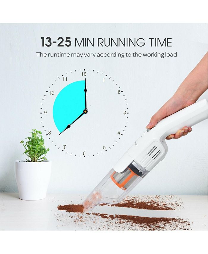 Slickblue Lightweight Handheld Vacuum Cleaner Cordless Battery Powered