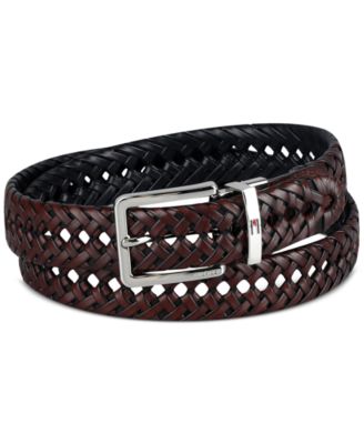 Men's Reversible Lace Logo Belt