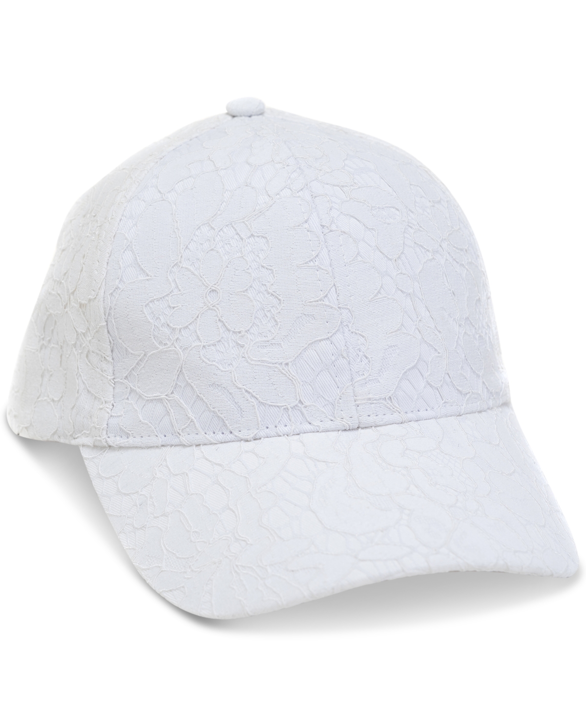 Collection Xiix Women's Lace Baseball Cap In White