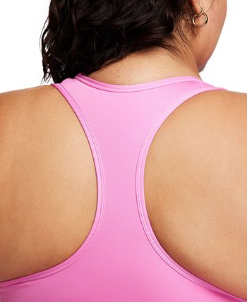 Nike Swoosh Medium Support Women's Pink Padded Sports Bra – Puffer