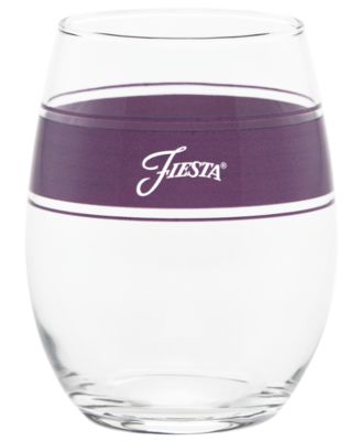 Coastal Frame Stemless Wine Glasses, Set of 4