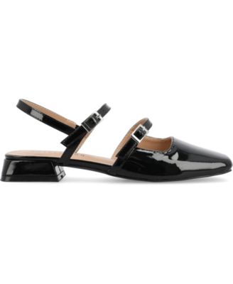 Women's Gretchenn Multi Strap Square Toe Mary Jane Flats