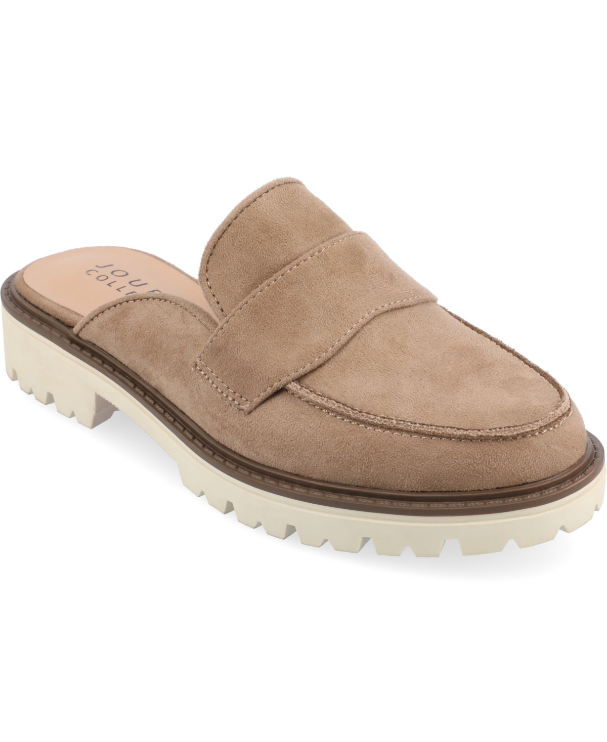 Women's Miycah Slip On Mule Flats - Taupe