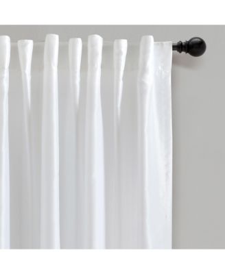Prima Back Tab Window Curtain Panels