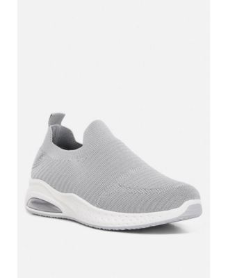 Womens jafna knitted slip on sneakers