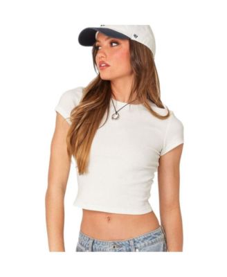 Women's Better Basics cropped t shirt