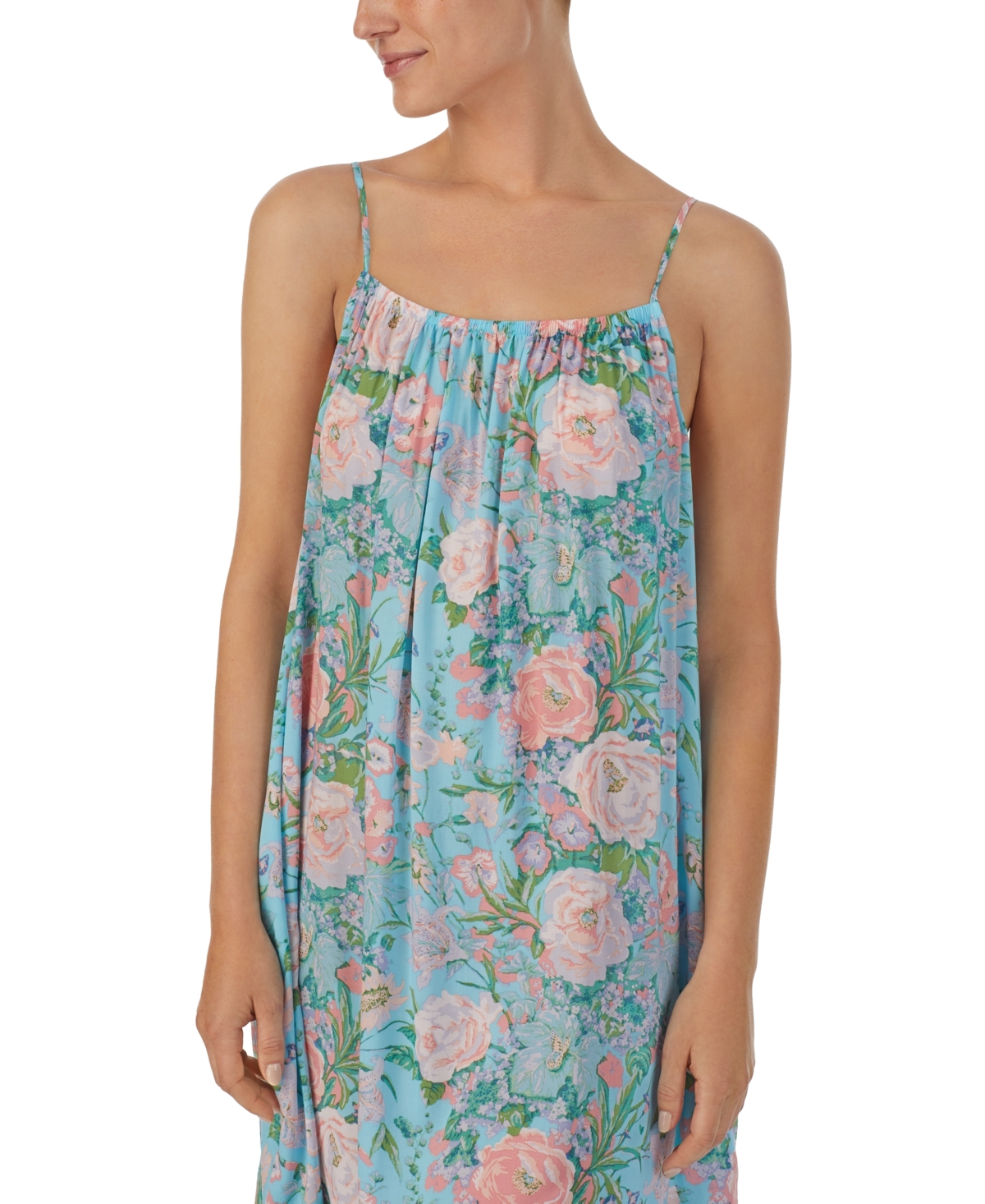 Sanctuary Women's Floral Tie-Back Mini Chemise