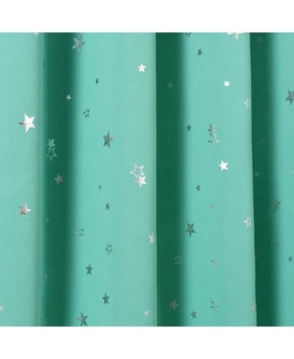 Star Blackout Window Curtain Panels
