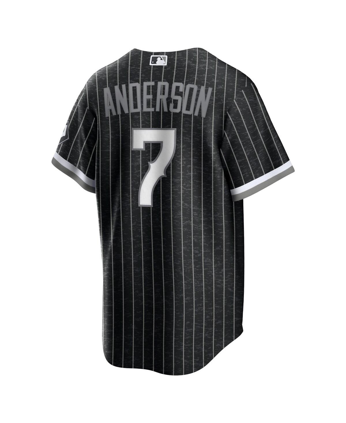 Men's Nike Tim AndersonChicago White Sox City Connect Replica Player Jersey - Black