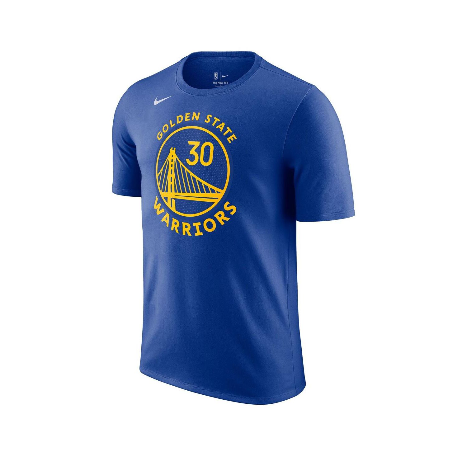 Men's Stephen Curry Royal Golden State Warriors Icon 2022/23 Name and Number T-shirt
