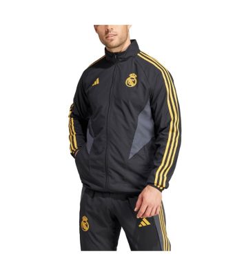Men's adidas Black Real Madrid 2023/24 Anthem Full-Zip Jacket - Macy's