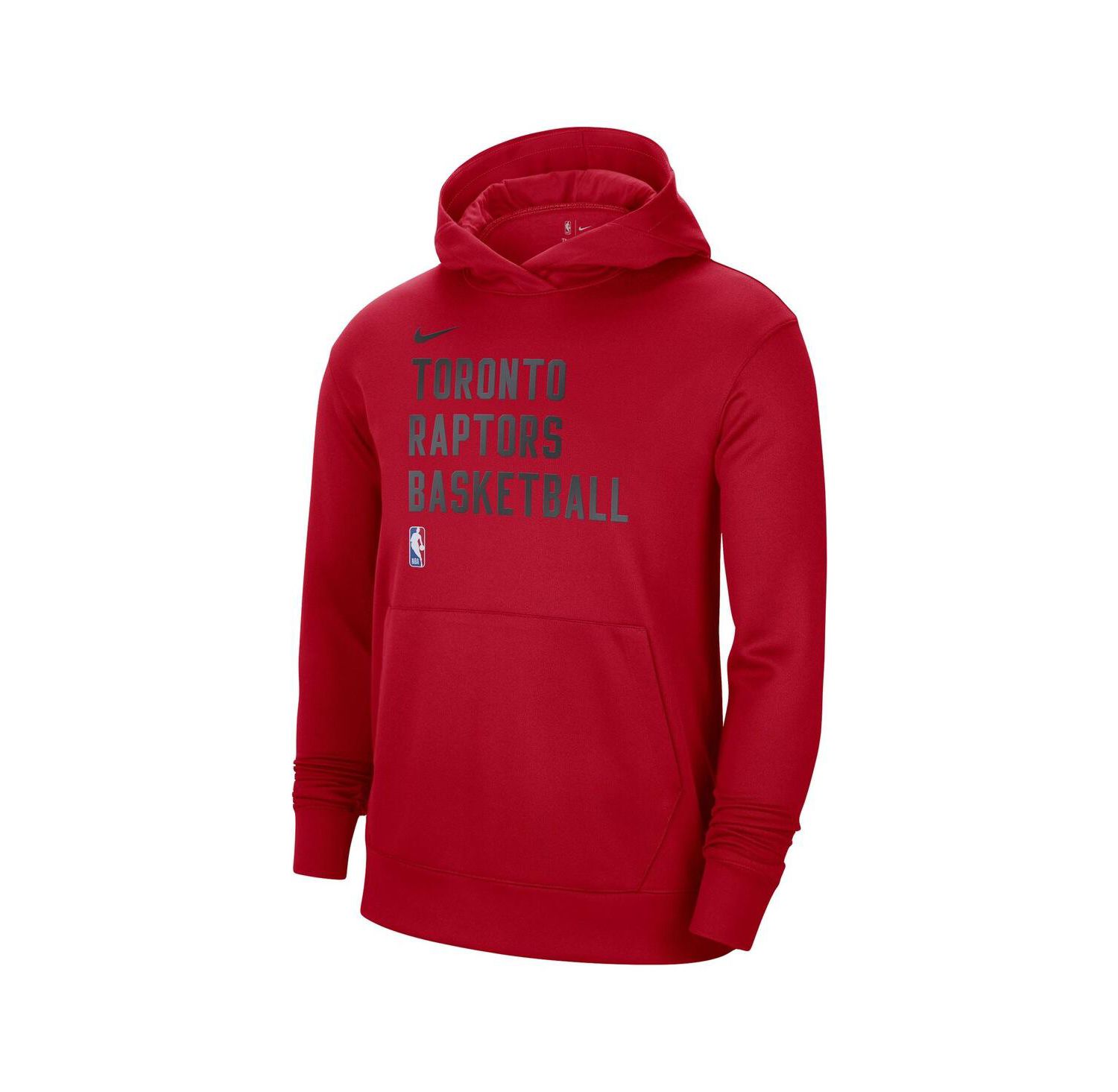 Men's and Women's Red Toronto Raptors 2023/24 Performance Spotlight On-Court Practice Pullover Hoodie