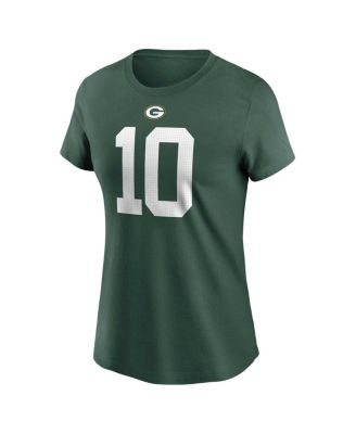 売れ筋商品|||ナイキ カットソー トップス レディース Women's Jordan Love Green Green Bay Packers Player Name and Number T-shirt Green Nike Women's Jordan Love Green Green Bay Packers Player Name
