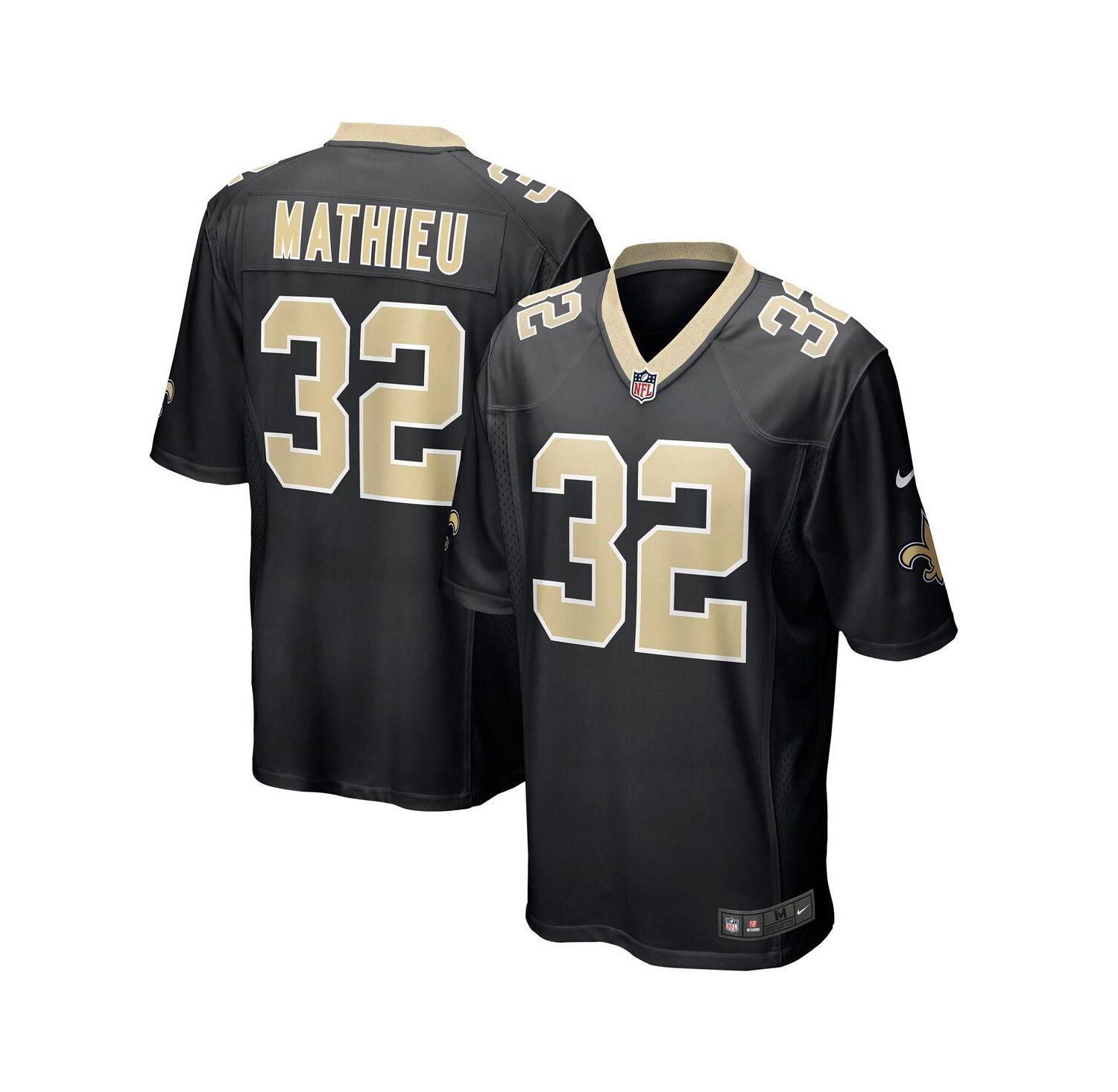 Men's Tyrann Mathieu New Orleans Saints Game Jersey