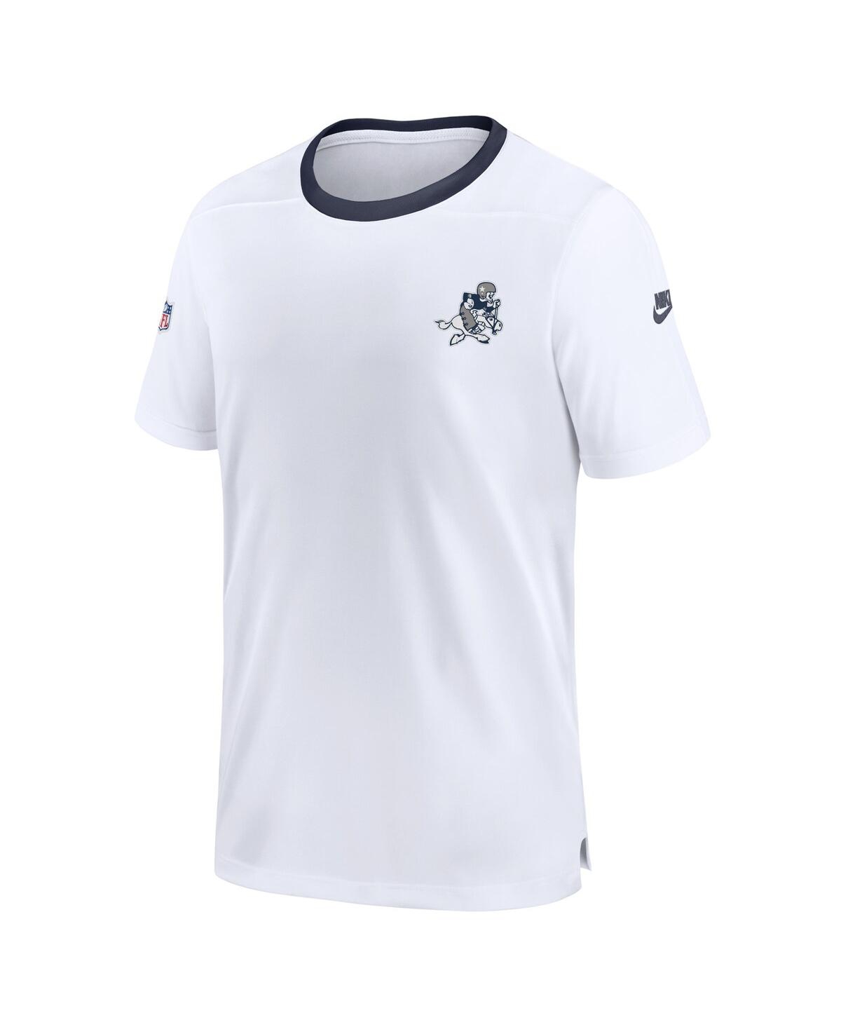 Men's NikeDallas Cowboys Sideline Coaches Alternate Performance T-shirt - White