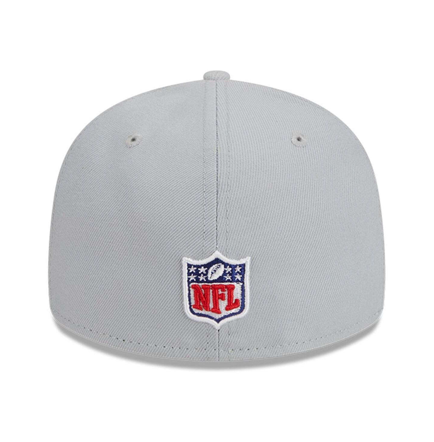 Мужская кепка New Era Cream, Navy Dallas Cowboys 2023 Sideline Historic Low Profile 59FIFTY Fitted Hat — фото 3
