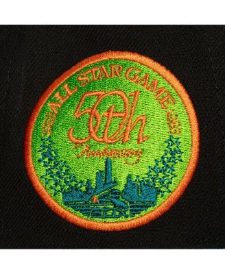 Men's Black, Teal Chicago White Sox Citrus Cooler Snapback Hat