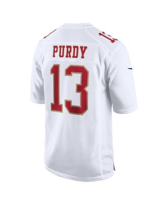 Nike Men's Brock Purdy Tundra White San Francisco 49ers