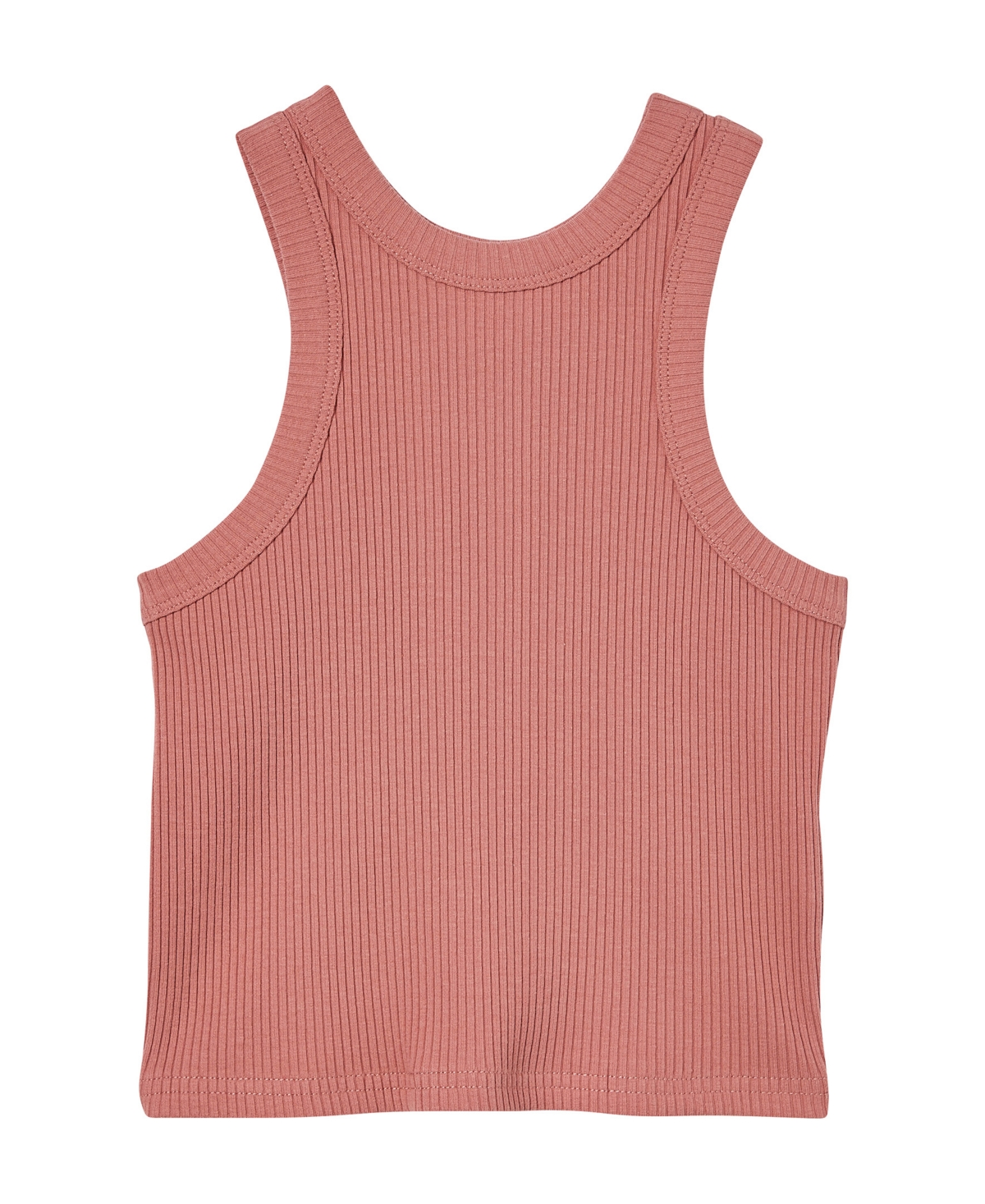Cotton On Babies' Toddler Girls Eleanor Tank Top In Clay Pigeon Rib
