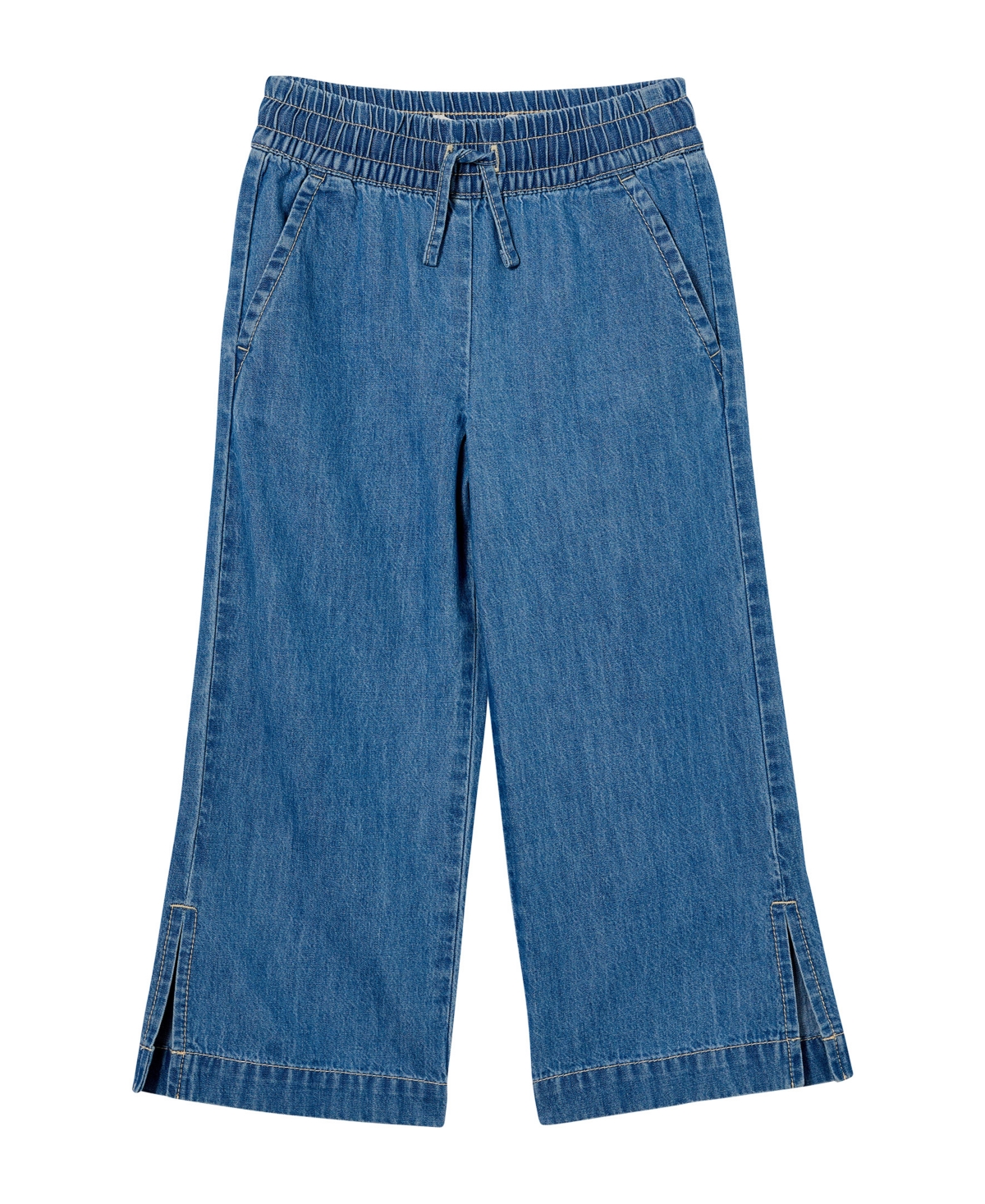 Cotton On Babies' Toddler Girls Kirsty Wide Leg Jeans In Weekend Wash