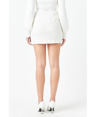 Women's Sequins Mini Skirt