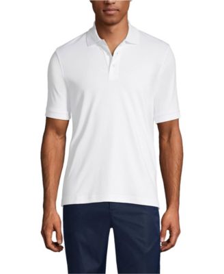 Men's School Uniform Short Sleeve Interlock Polo Shirt