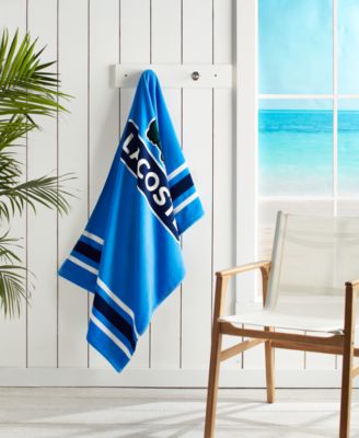 Croc Badge Signature Cotton Beach Towel