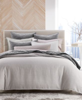 Modern Crosshatch Duvet Cover Set, Full/Queen, Exclusively at Macy’s