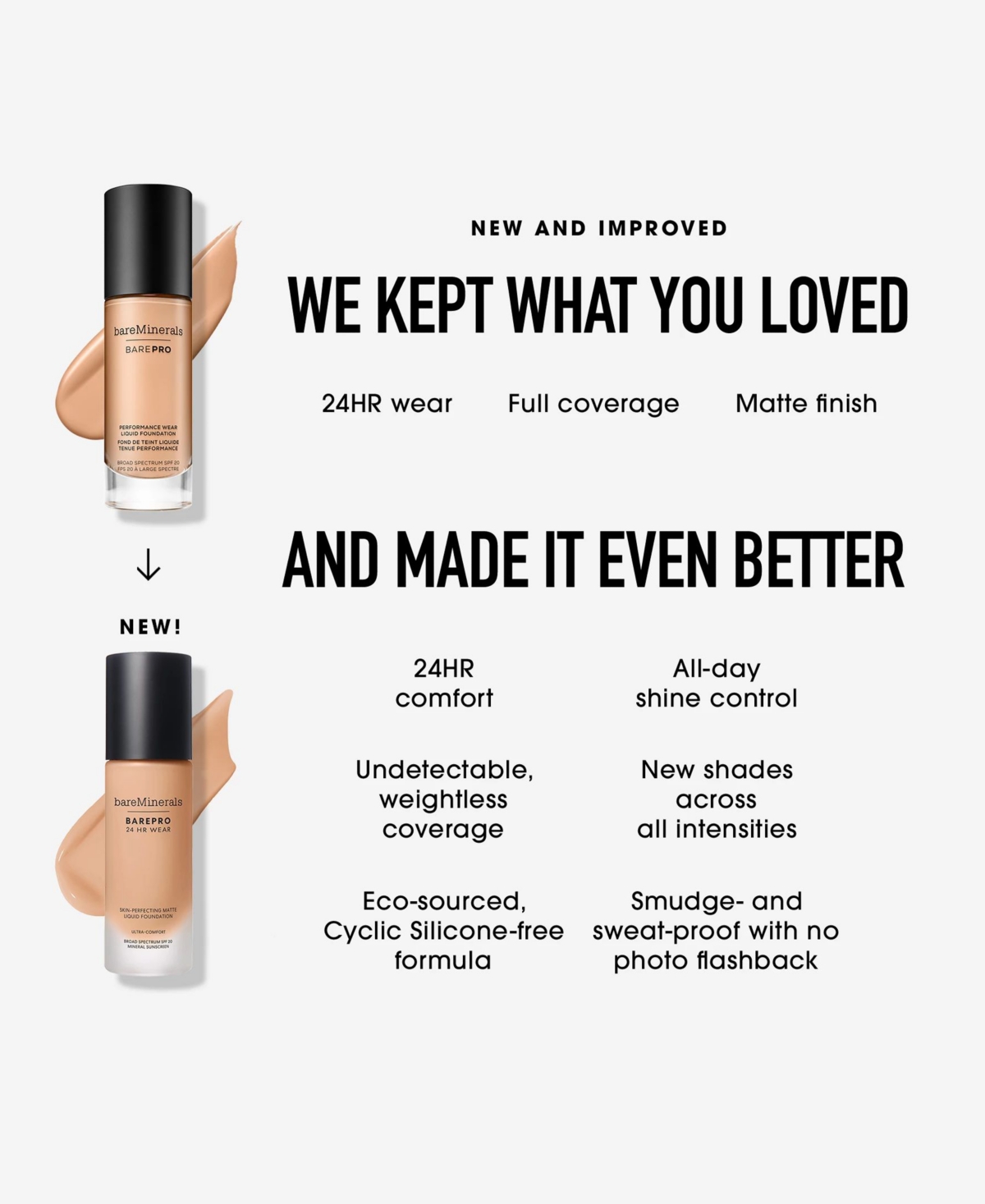 Bareminerals Barepro 24hr Wear Matte Liquid Foundation Spf 20 In Brown