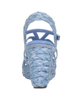 Women's Omalia Raffia Platform Wedge Sandals