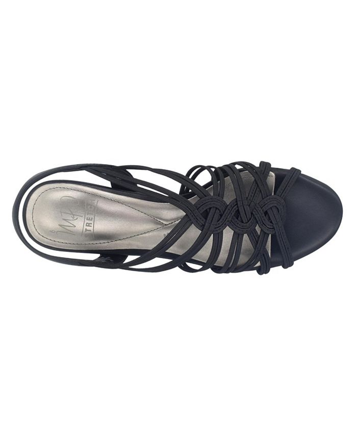Impo Women's Eileen Stretch Sandals White Size 7.5 M