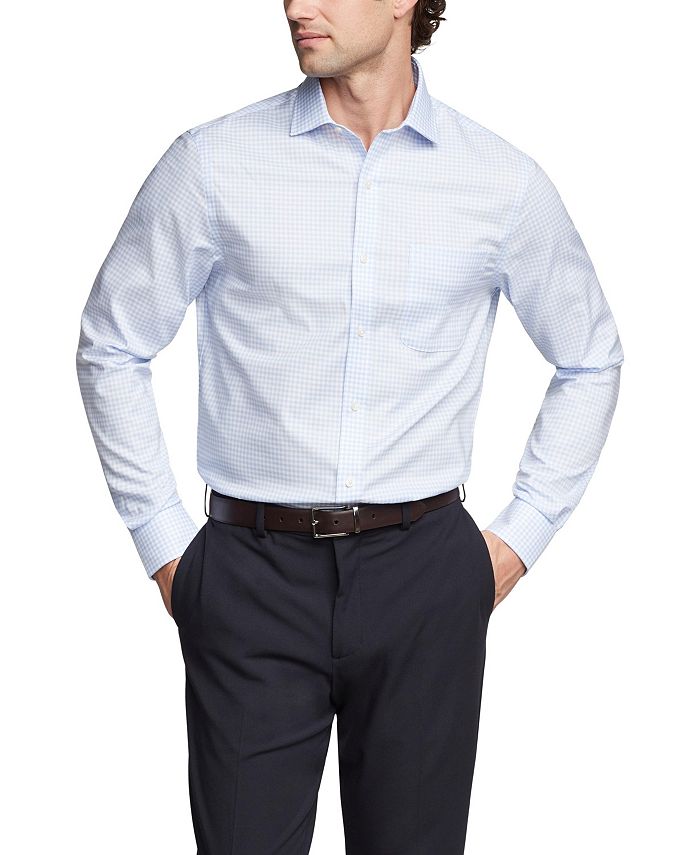 Tommy Hilfiger Th Flex Classic Fit Spread Collar Stripe Dress Shirt, Men's  Shirts