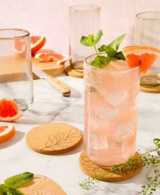 4 Pc Handmade 21 oz Tumbler Coaster Set