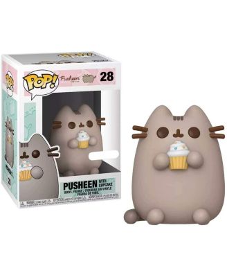 Pusheen POP Vinyl Figure | Pusheen with Cupcake