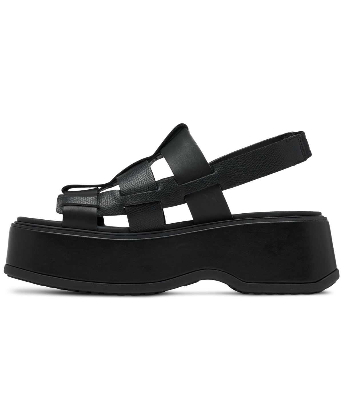 Shop Sorel Women's Dayspring Slingback Platform Sandals In Black,black
