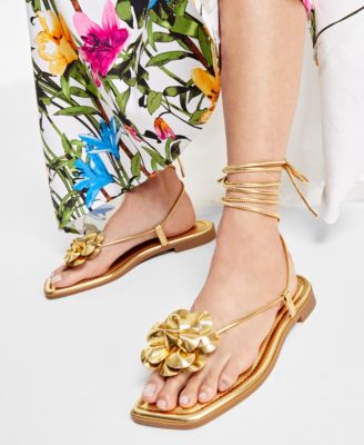 Women's Gilma Flower Flat Sandals, Created for Macy's
