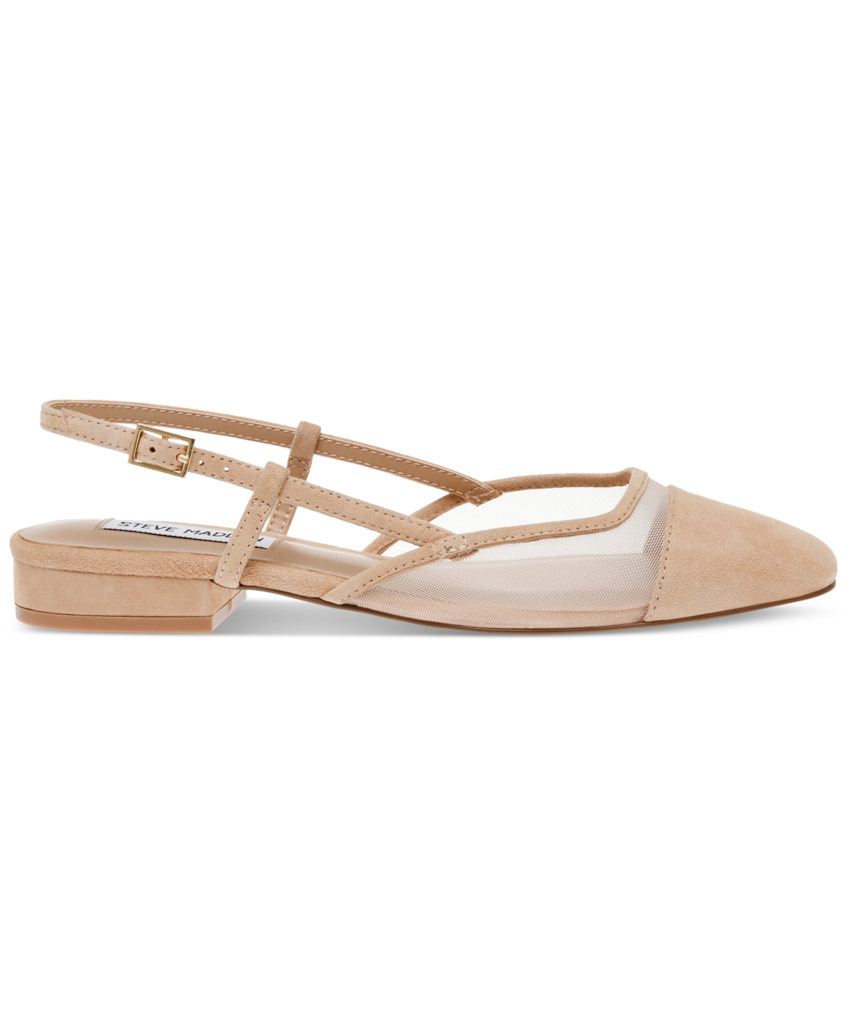 Steve Madden Women's Belinda Cap-Toe Slingback Flats