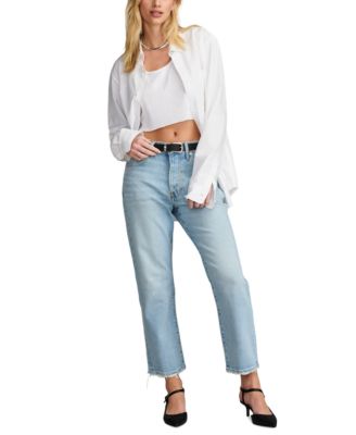 Lucky Brand - Women's 90s Loose Crop Jeans