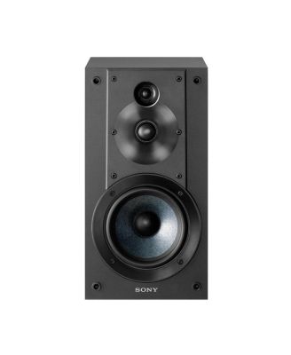 SSCS5 3-Way 3-Driver Bookshelf Speaker System (Black, Pair)