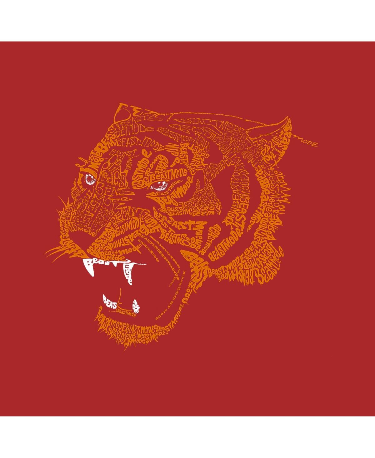 Boy's Word Art T-shirt - Beast Mode