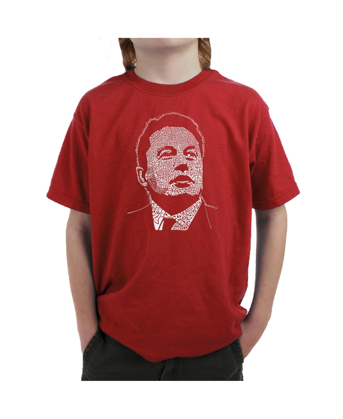 Boy's Word Art T-shirt - Elon Musk